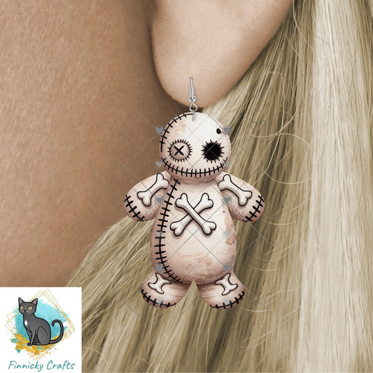 Gingerbread Voo Doo Digital Download- Earrings, Keyrings, Ornaments, Decorations