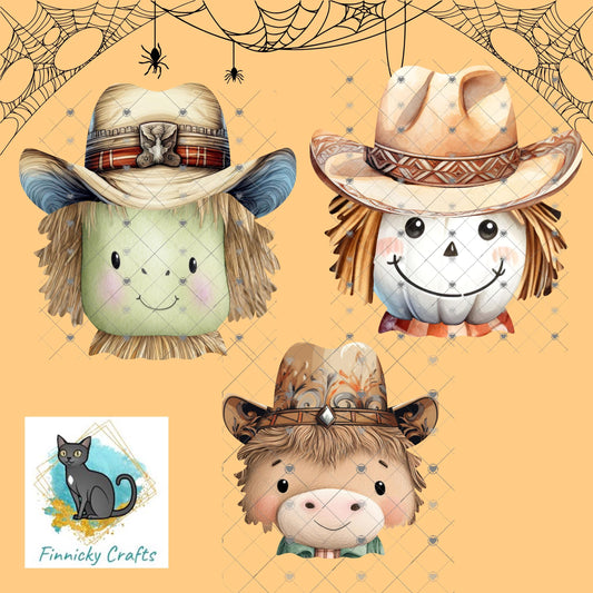 Scarecrow Design, Bundle, Fall, Autumn, Cute, Sublimation, PNG, Digital Download, Earrings, Door Hanger, Decoration