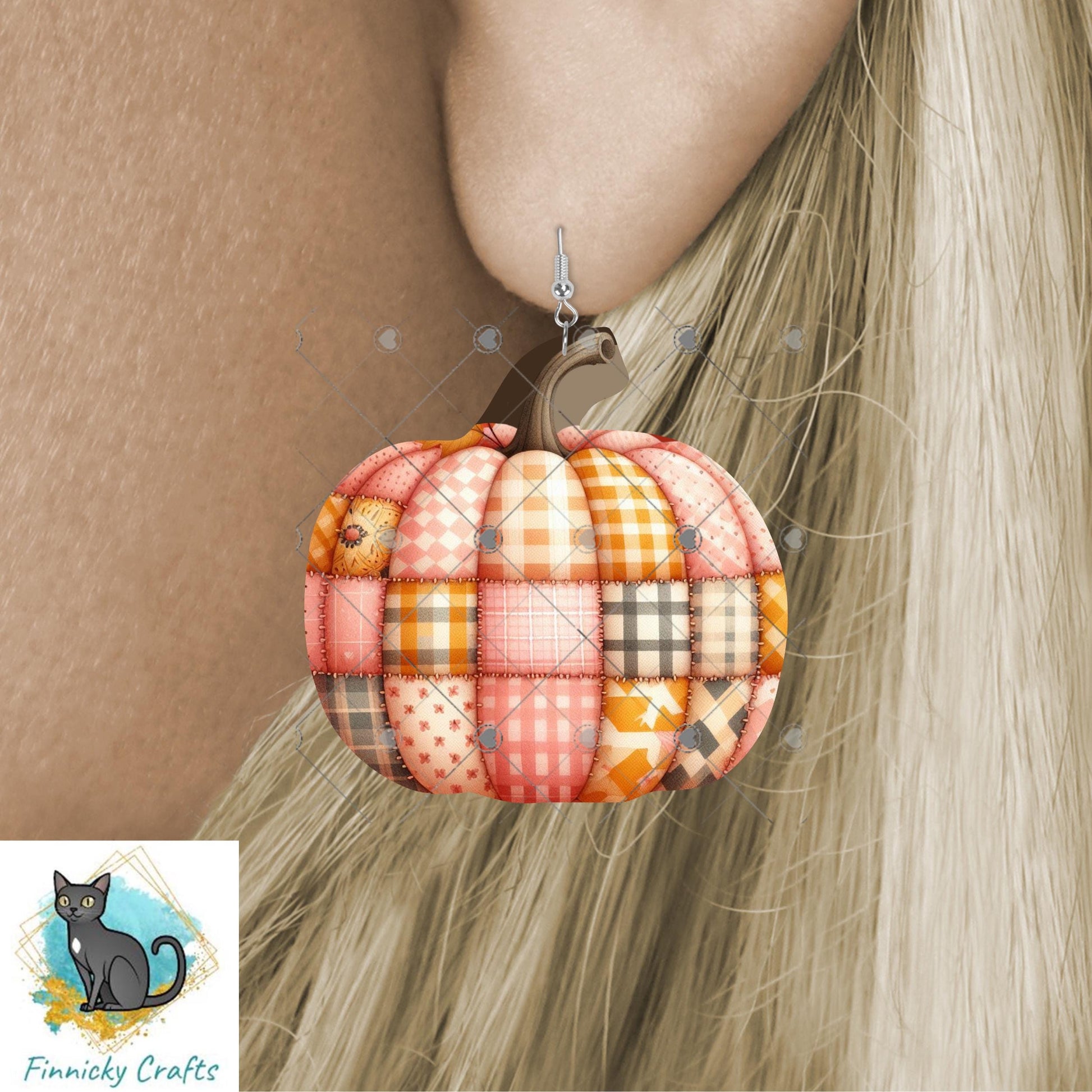 Pumpkin Bundle, Sublimation, Digital, PNG Design, Download for Earrings, Necklace, Wall Decor, Door Hanger, Keychain