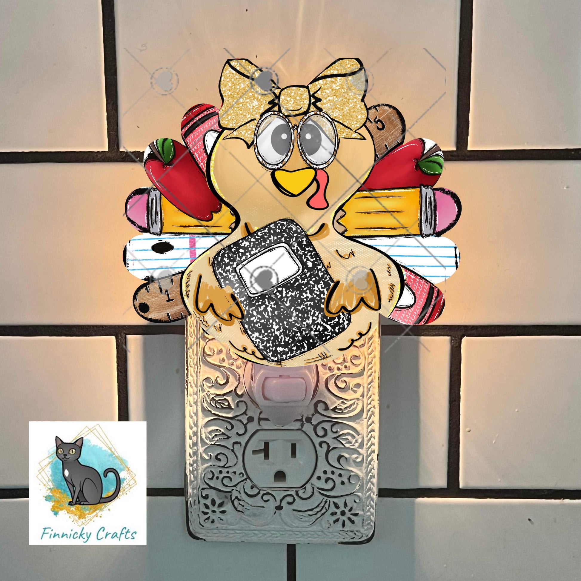 Turkey with bow bundle, Design, Digital, Download, Sublimation, Door Hanger, Tiered Tray, Decoration, Earrings, football, teacher