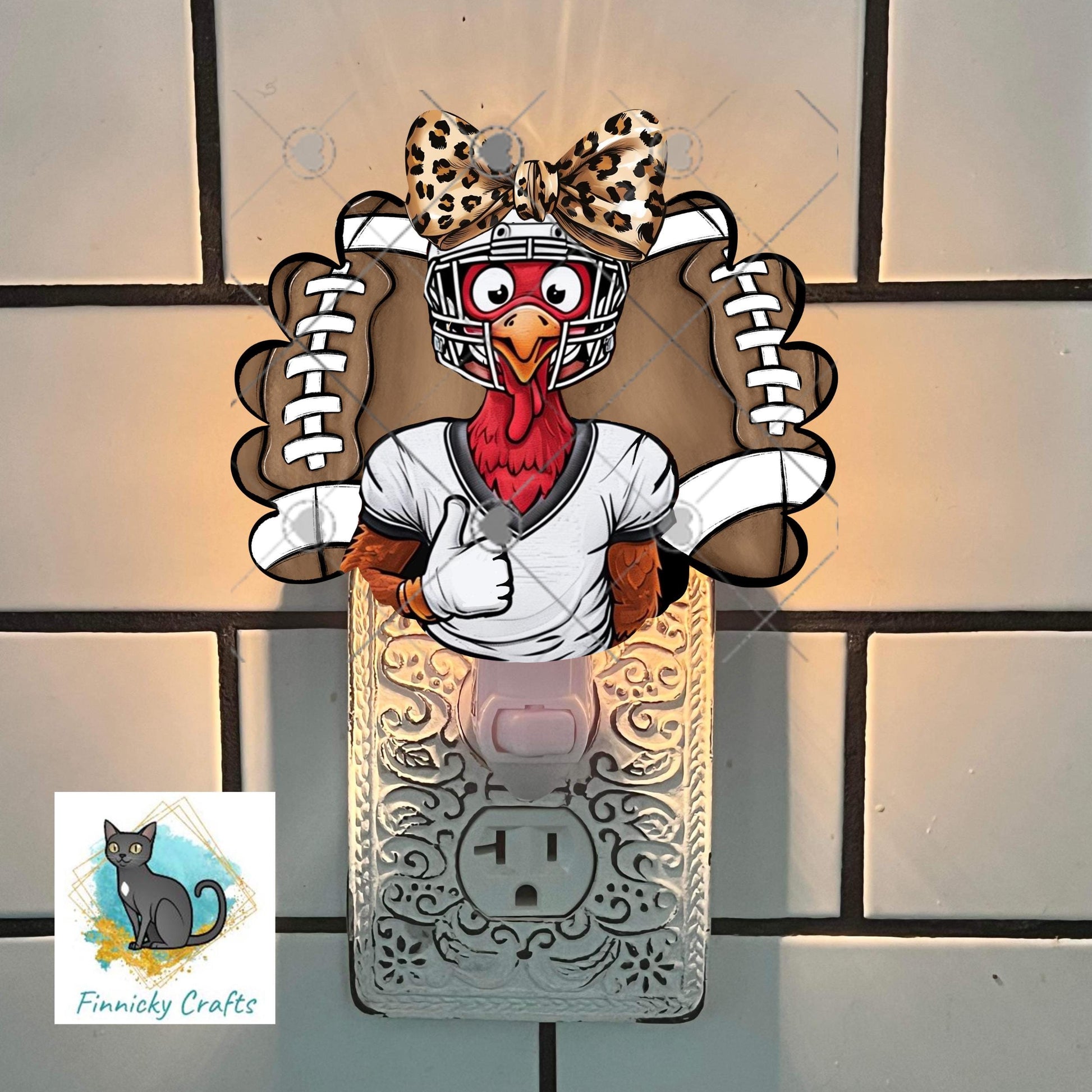 Turkey with bow bundle, Design, Digital, Download, Sublimation, Door Hanger, Tiered Tray, Decoration, Earrings, football, teacher