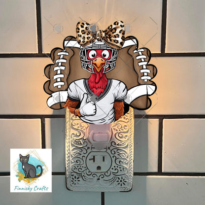 Turkey with bow bundle, Design, Digital, Download, Sublimation, Door Hanger, Tiered Tray, Decoration, Earrings, football, teacher