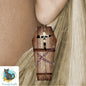 Halloween Sublimation Digital Design - Coffin, PNG, Bag charms, Night Light, earrings, sign, hair clip