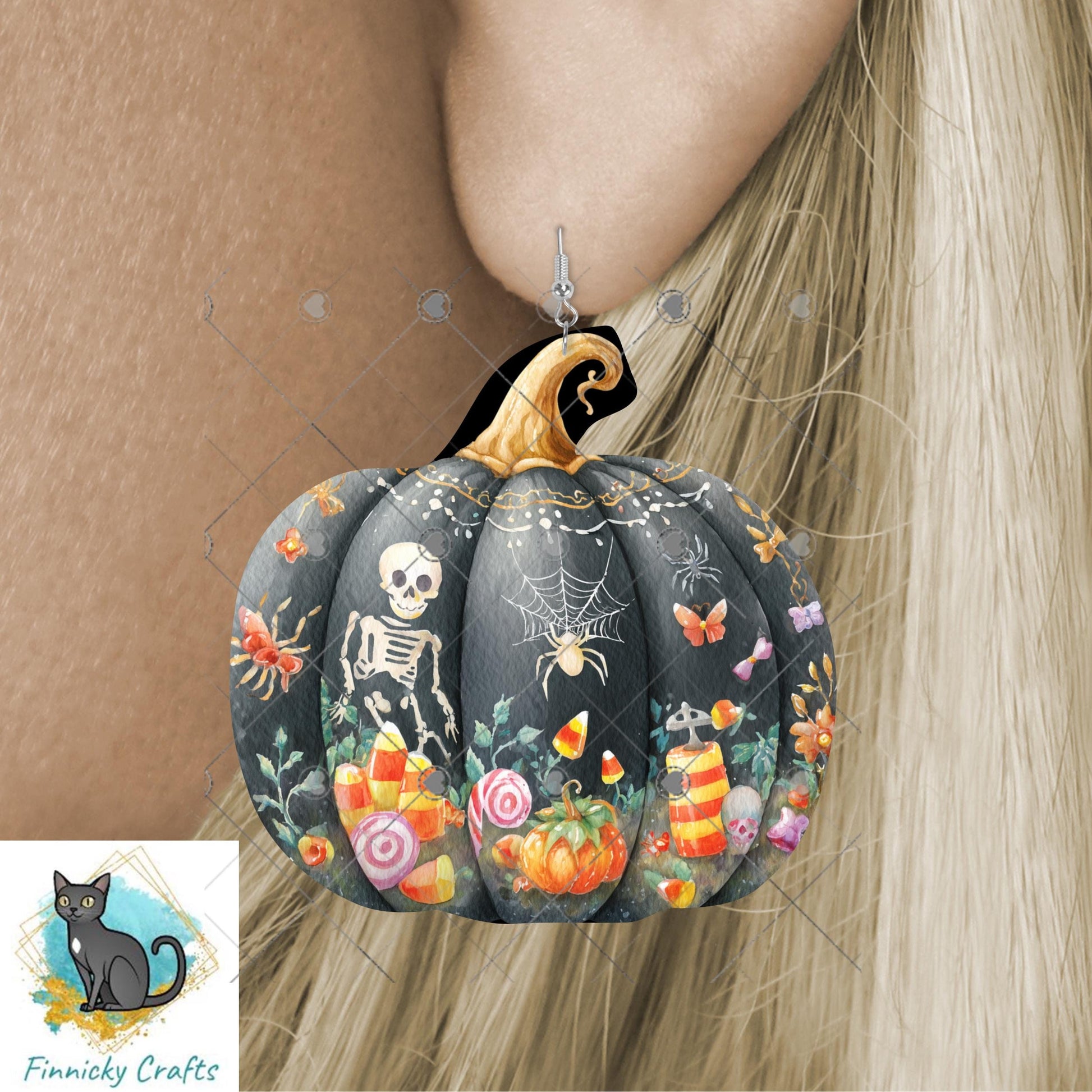 Pumpkin Bundle, Sublimation, Digital, PNG Design, Download for Earrings, Necklace, Wall Decor, Door Hanger, Keychain