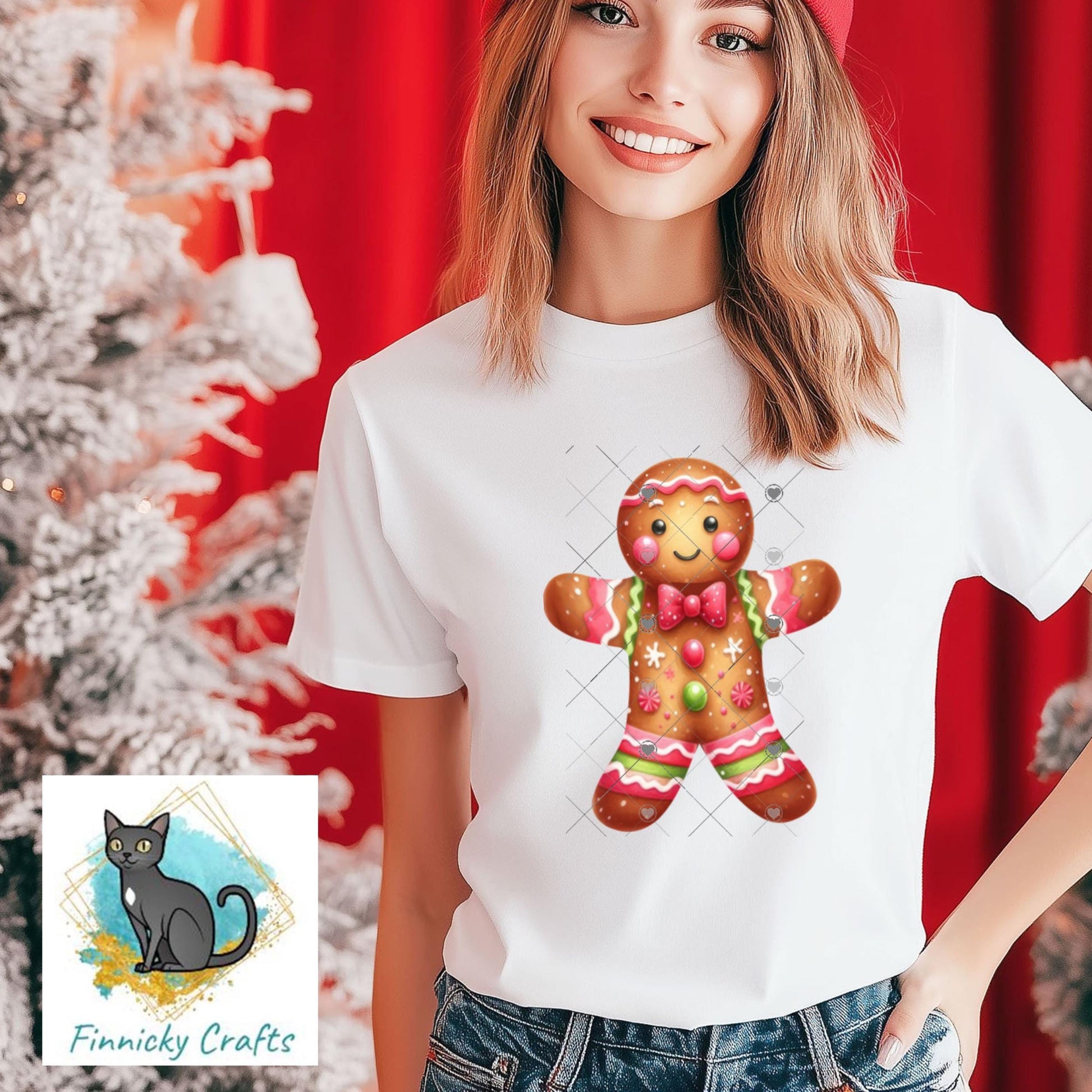 Gingerbread Couple, Gingerbread Man, Gingerbread Girl Digital, PNG, Design, Download, Ornaments, Earrings, Signs