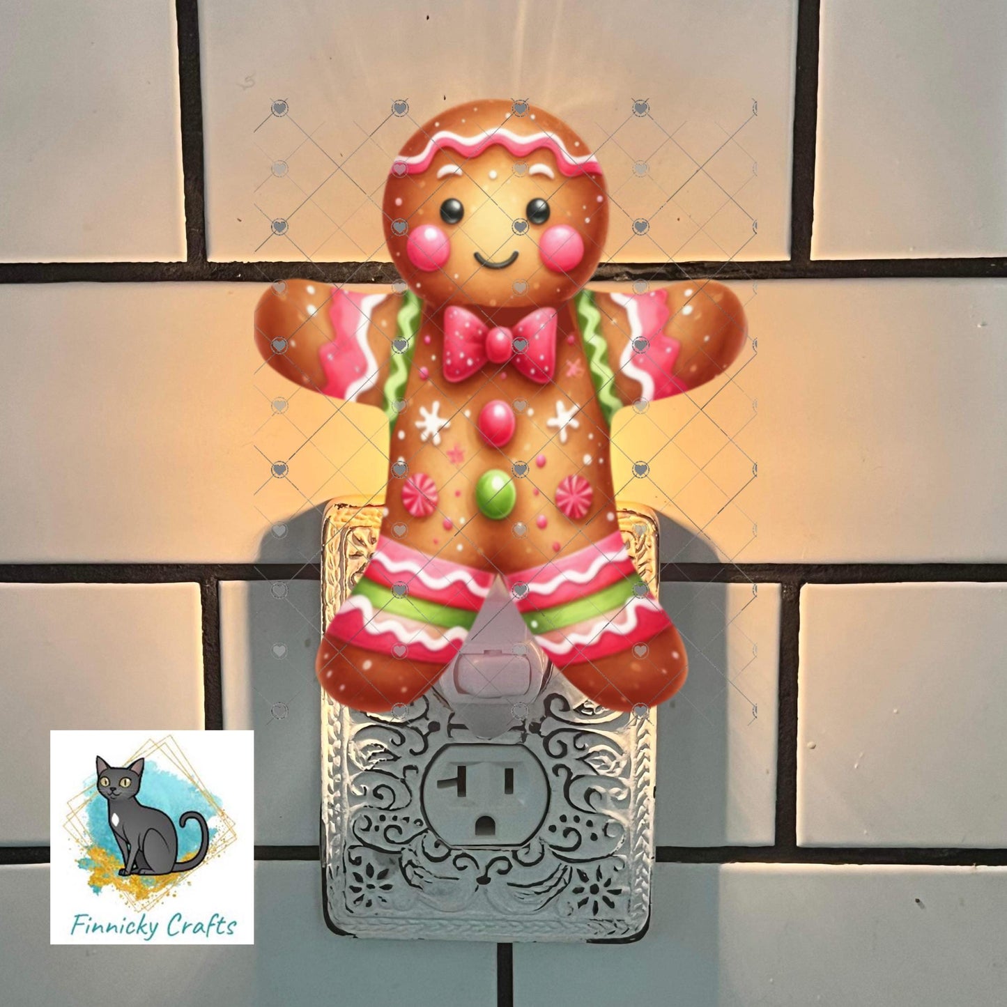 Gingerbread Couple, Gingerbread Man, Gingerbread Girl Digital, PNG, Design, Download, Ornaments, Earrings, Signs