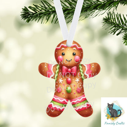 Gingerbread Couple, Gingerbread Man, Gingerbread Girl Digital, PNG, Design, Download, Ornaments, Earrings, Signs