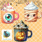 Halloween - Ornament, decor, sign, Nightlight, Sublimation, Digital, PNG, Design, Download, MDF & Acrylic