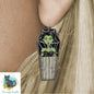 Halloween Sublimation Digital Design - Coffin, PNG, Bag charms, Night Light, earrings, sign, hair clip