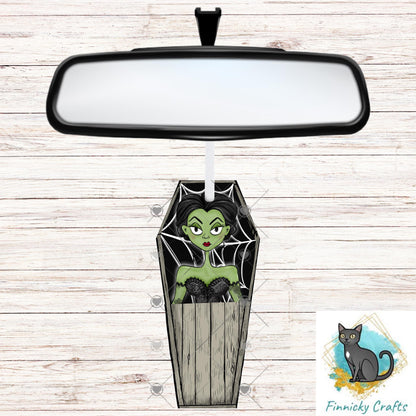 Halloween Sublimation Digital Design - Coffin, PNG, Bag charms, Night Light, earrings, sign, hair clip
