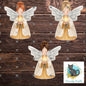 Angels Christmas Ornament Digital File Bundle – Night Light, Sign