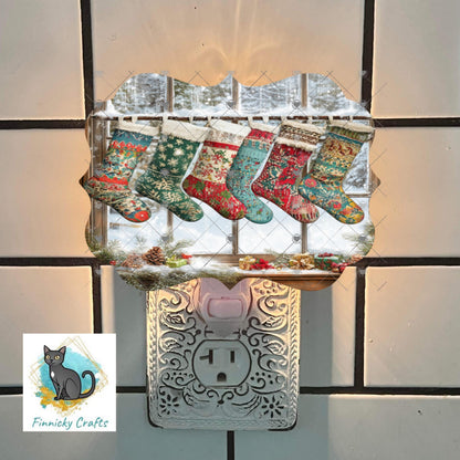 Christmas Stockings, Benelux Shape PNG, Digital Download for Sublimation, Door Sign, Earrings, Ornament, Badge Reel, Keyring, Night Light