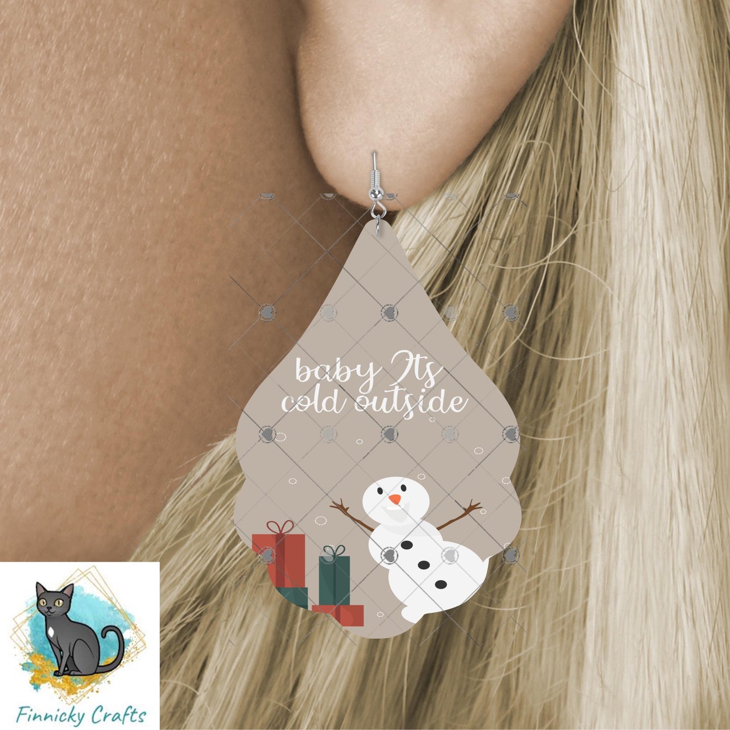 Fancy scallop Drop Bundle, Sublimation, Digital, PNG, Design, Download, earrings, badge reels