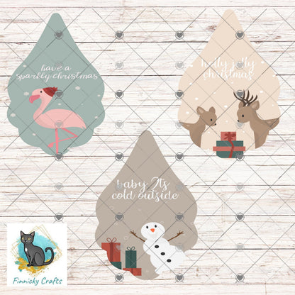 Fancy scallop Drop Bundle, Sublimation, Digital, PNG, Design, Download, earrings, badge reels
