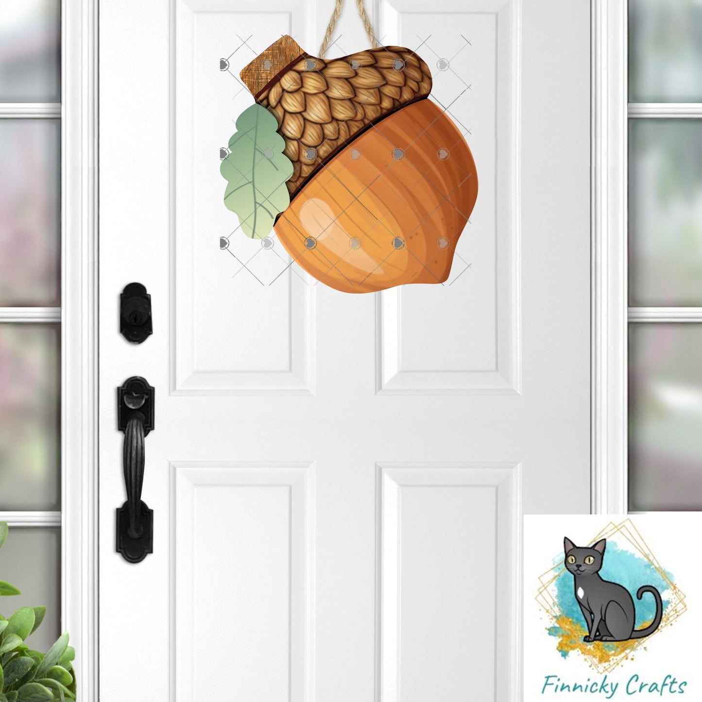 Fall, Acorn, DTF, Sublimation, Tiered Tray Decor, Digital, PNG, Design, Download, Door Hanger, earrings, Night Light
