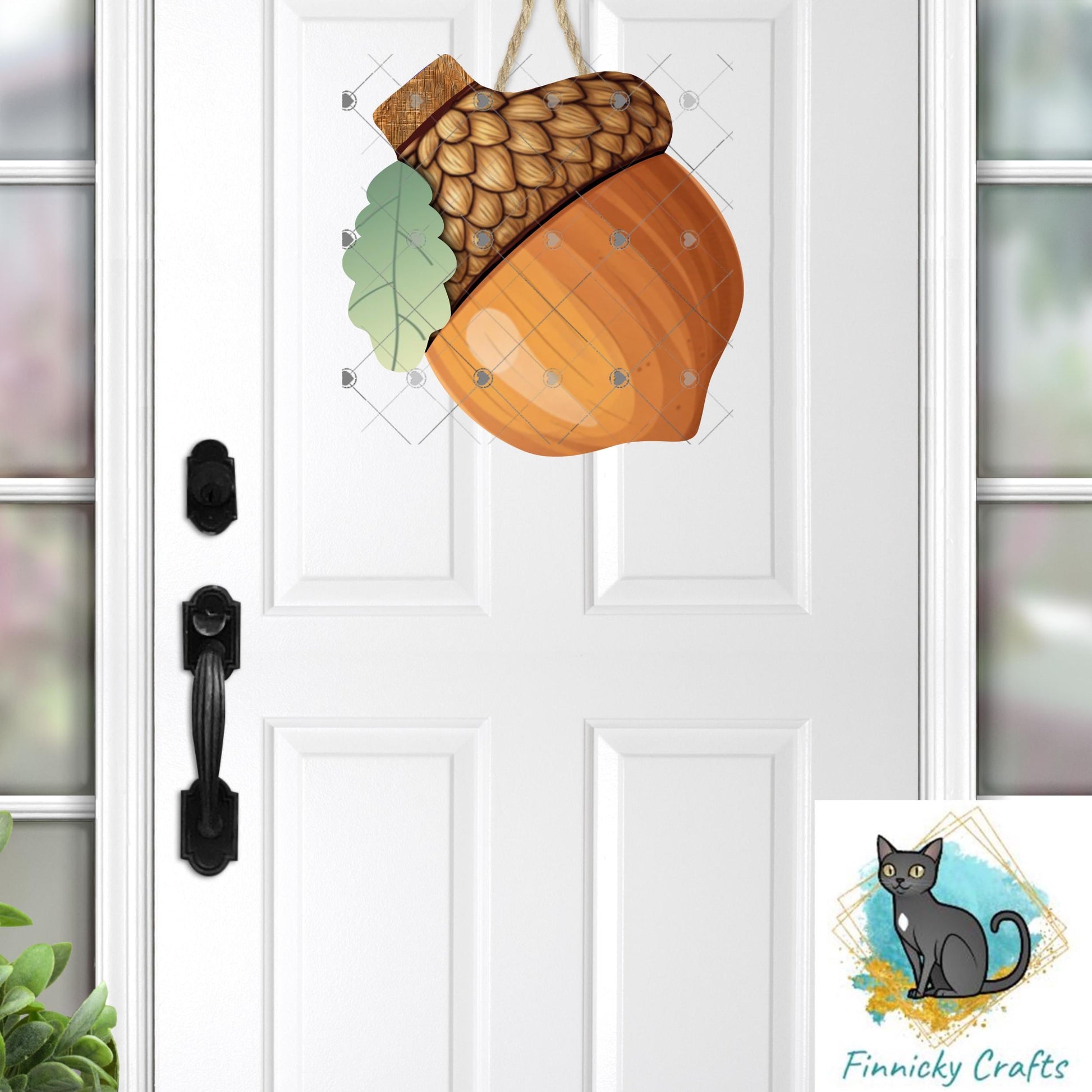 Fall, Acorn, DTF, Sublimation, Tiered Tray Decor, Digital, PNG, Design, Download, Door Hanger, earrings, Night Light