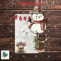 Cowboy Snowman- Single Light Switch - Sublimation Design, Decor, Winter, Christmas