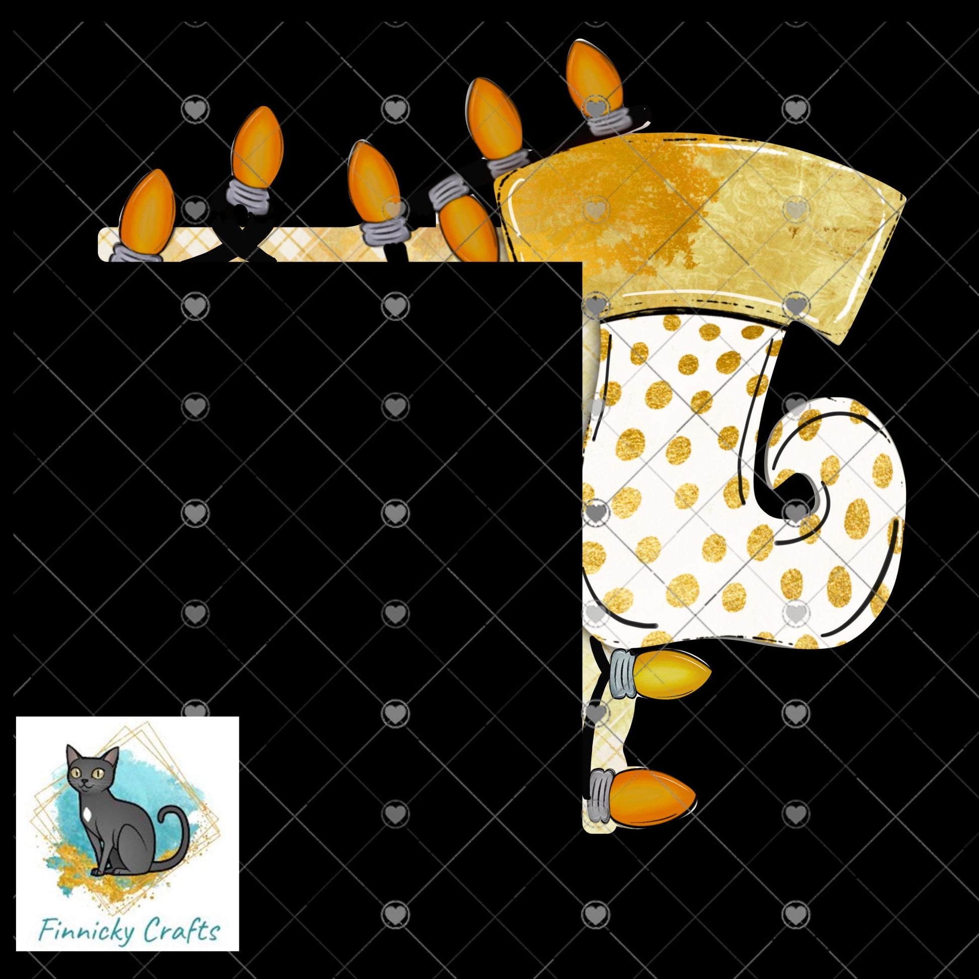 Elf Swirl Stocking Corner Door Sitter- Door Topper - Decoration - Gift - PNG Digital Download for Sublimation - Over-the-door - Customize