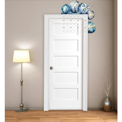 Ornament Corner Sitter - Blue bulbs, PNG Digital Download for Sublimation, door sitter, corner sitter, decor