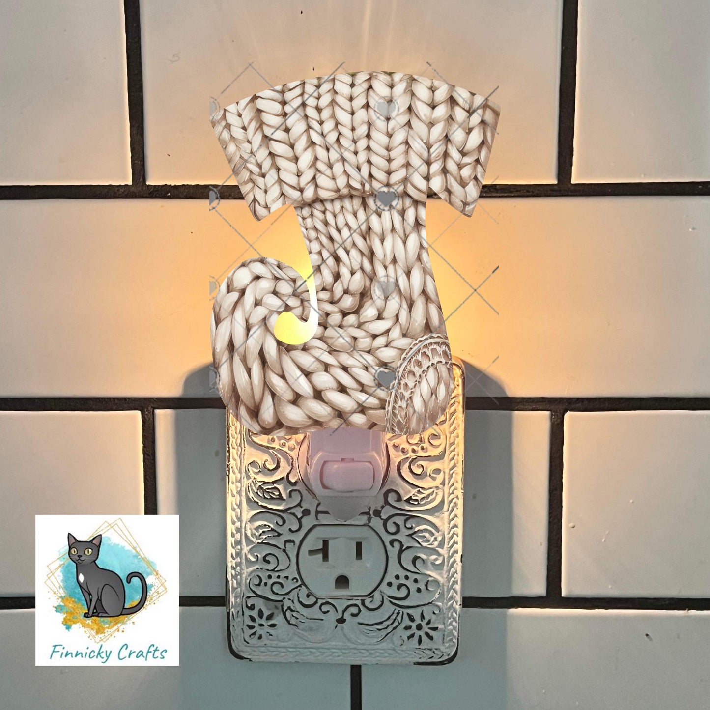 Knit Elf Swirl Stocking, Sublimation, DTF, Earrings, Ornament, Add words, Night Light, Sign