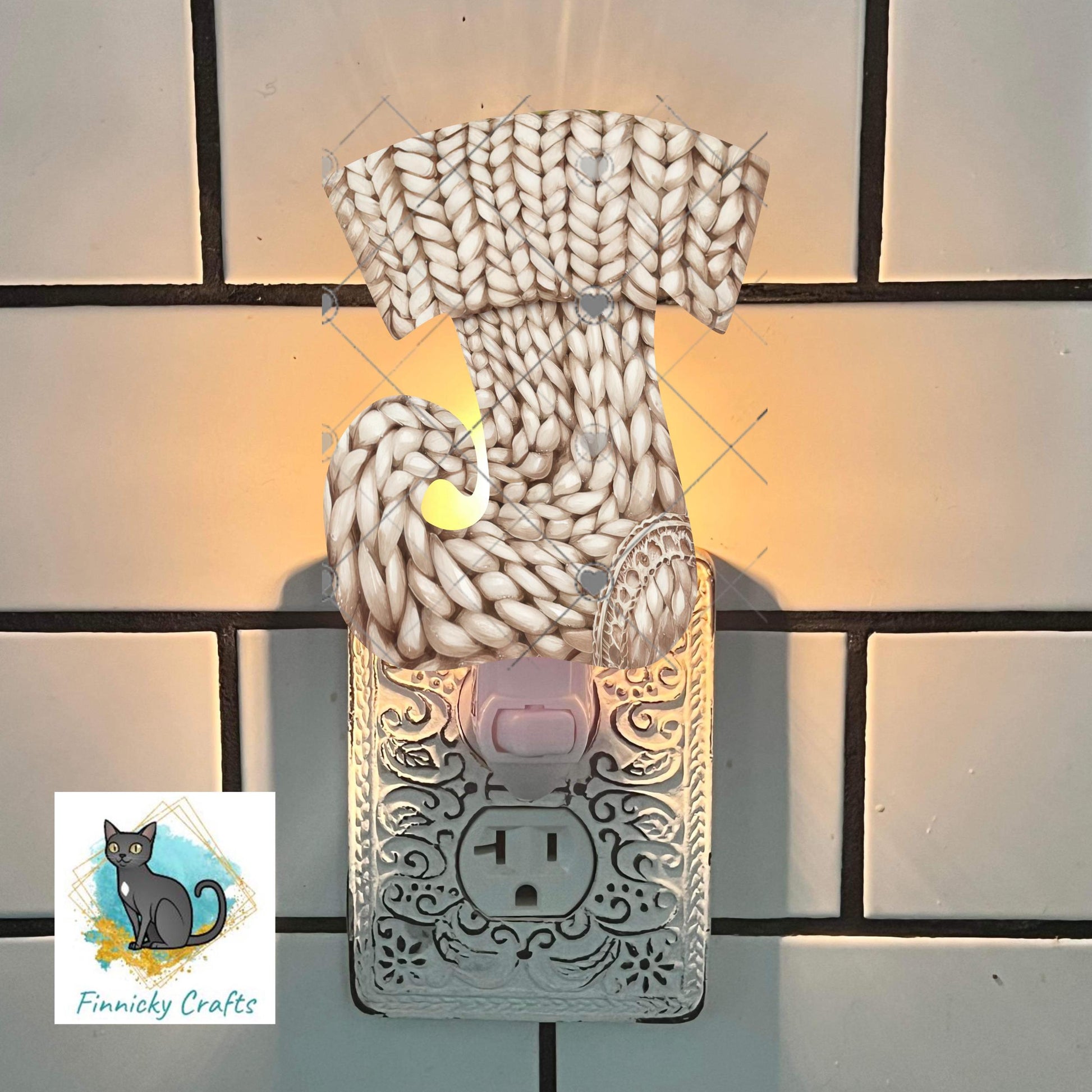 Knit Elf Swirl Stocking, Sublimation, DTF, Earrings, Ornament, Add words, Night Light, Sign