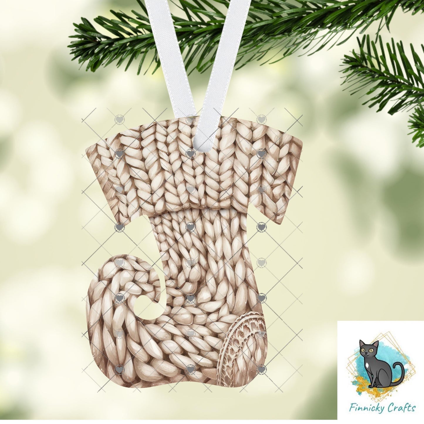 Knit Elf Swirl Stocking, Sublimation, DTF, Earrings, Ornament, Add words, Night Light, Sign