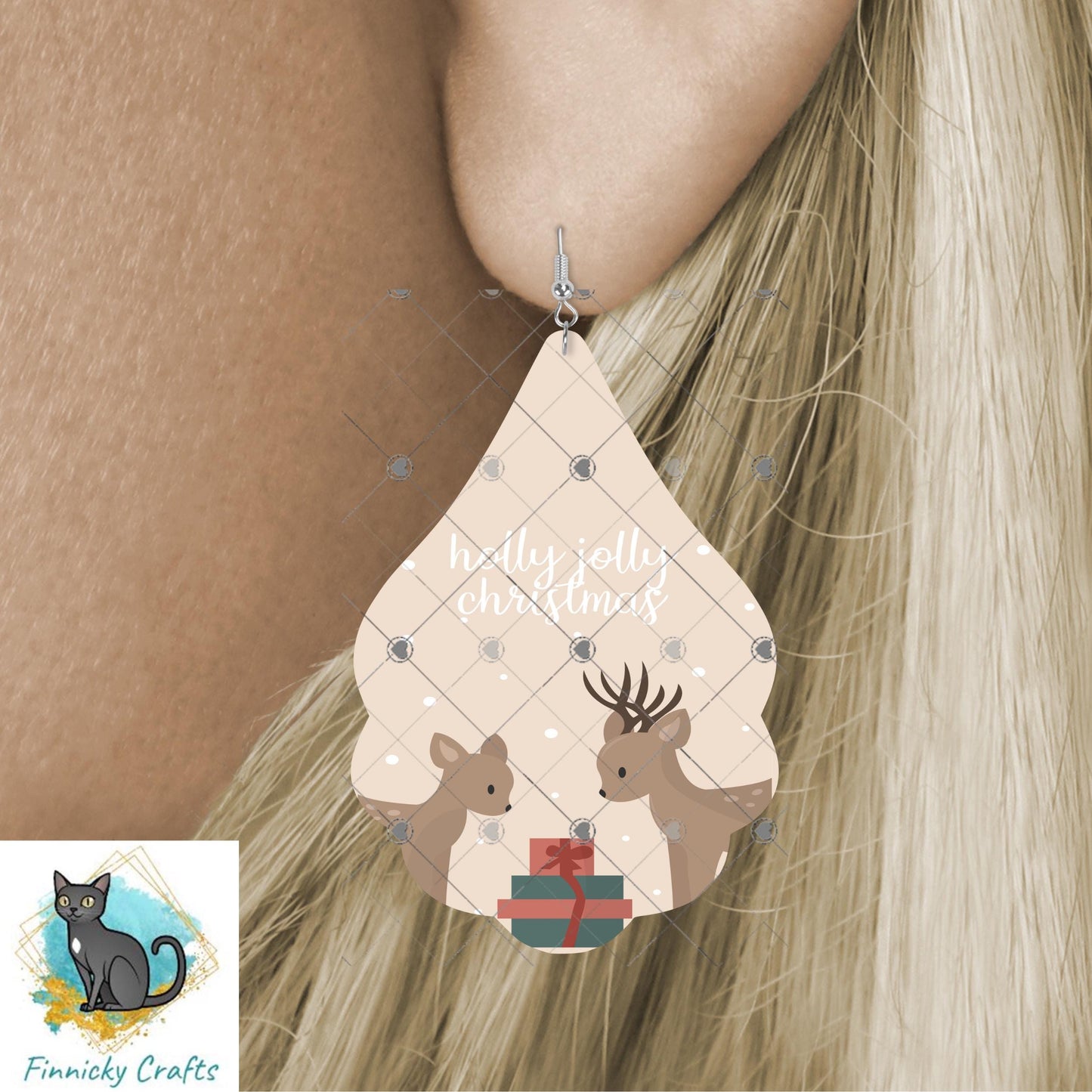 Fancy scallop Drop Bundle, Sublimation, Digital, PNG, Design, Download, earrings, badge reels