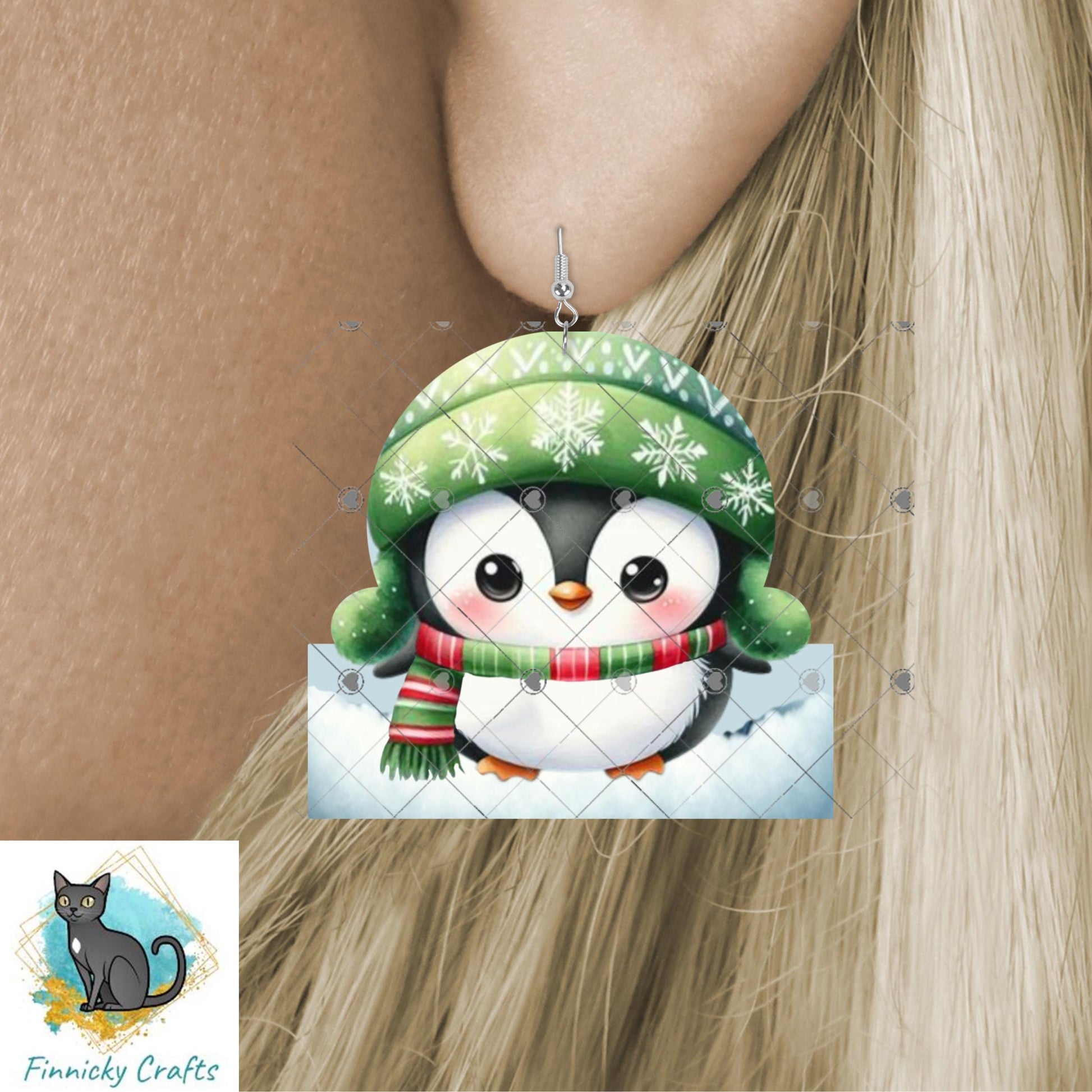 Penguin Money Holder - Sublimation Digital File - Gift, ornament, decoration