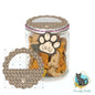 I like big bones scalloped Mason jar lid, Sublimation, Ornament png, Digital Download