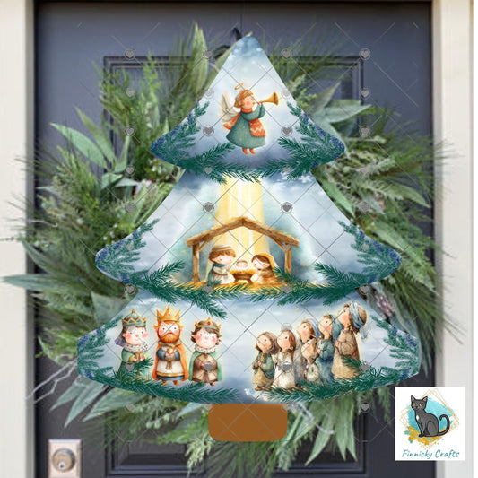 Dollar Deal - Whimsical tree light switch, Christmas Tree, Cross with Bow, Earrings, Design, Sublimation, Decorations, Ornaments