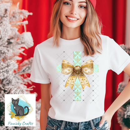 Dollar Deal - Whimsical tree light switch, Christmas Tree, Cross with Bow, Earrings, Design, Sublimation, Decorations, Ornaments