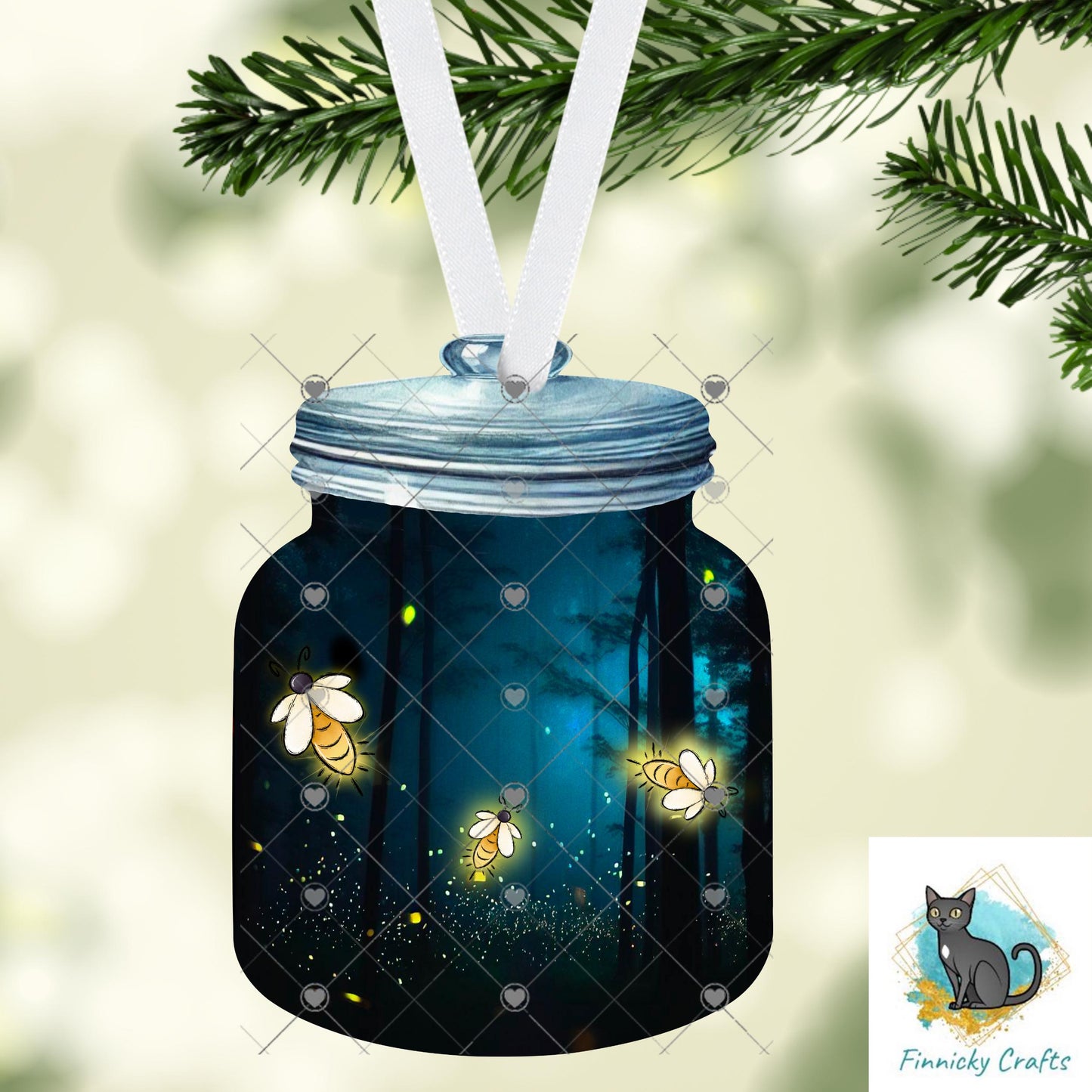 Firefly Cookie Jar Nightlight Sublimation Design (Digital Design)