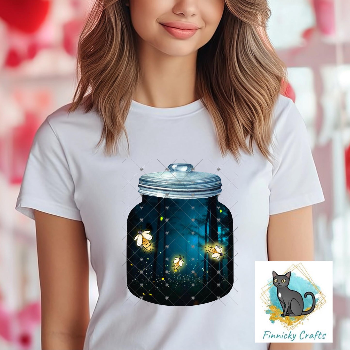 Firefly Cookie Jar Nightlight Sublimation Design (Digital Design)