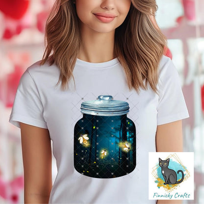 Firefly Cookie Jar Nightlight Sublimation Design (Digital Design)