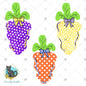 Wavy Carrot Easter Earring Design, PNG (Digital Download)