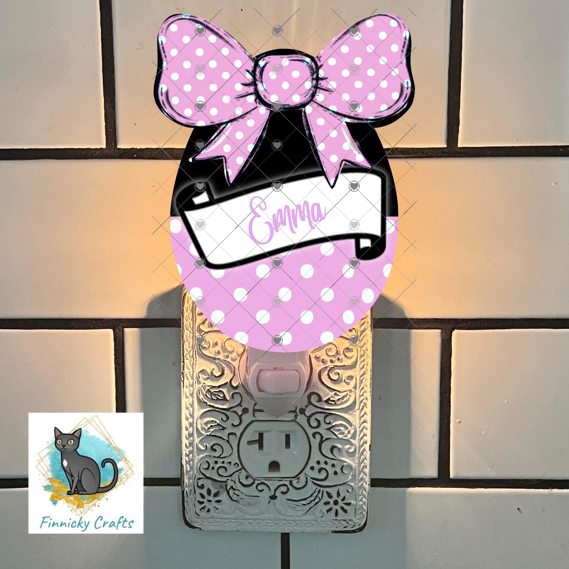 Easter Eggs with Bows – Sublimation Design (PNG), Digital Design, DTF, Polka dots, girls, boys