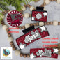 Cheer Hair Clip, Large and Small - Add Personalization or comes with “Cheer” Digital Download - Red and Gray