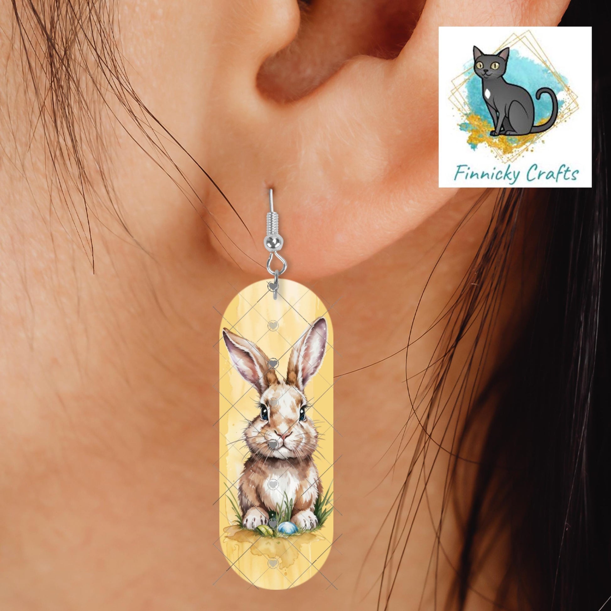 Oval Earrings, Easter, Sublimation, Digital, PNG, Design, Download