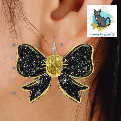 Cheer Bows Shape PNG - Sublimation Digital Designs - Ornament, Night Light, Shirt, Earrings