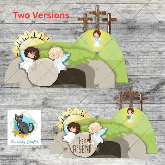He is Risen Easter Sign, Sublimation, Digital, PNG, Design, Download, Easter