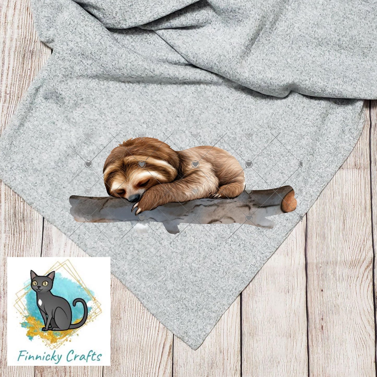Sloth Tree Branch Design, Earrings, Night Light, DTF Print (Digital PNG Download)
