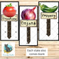 Peppers, Tomatoes, Onion/Blank - Garden Stakes Sublimation Design (Digital Design)