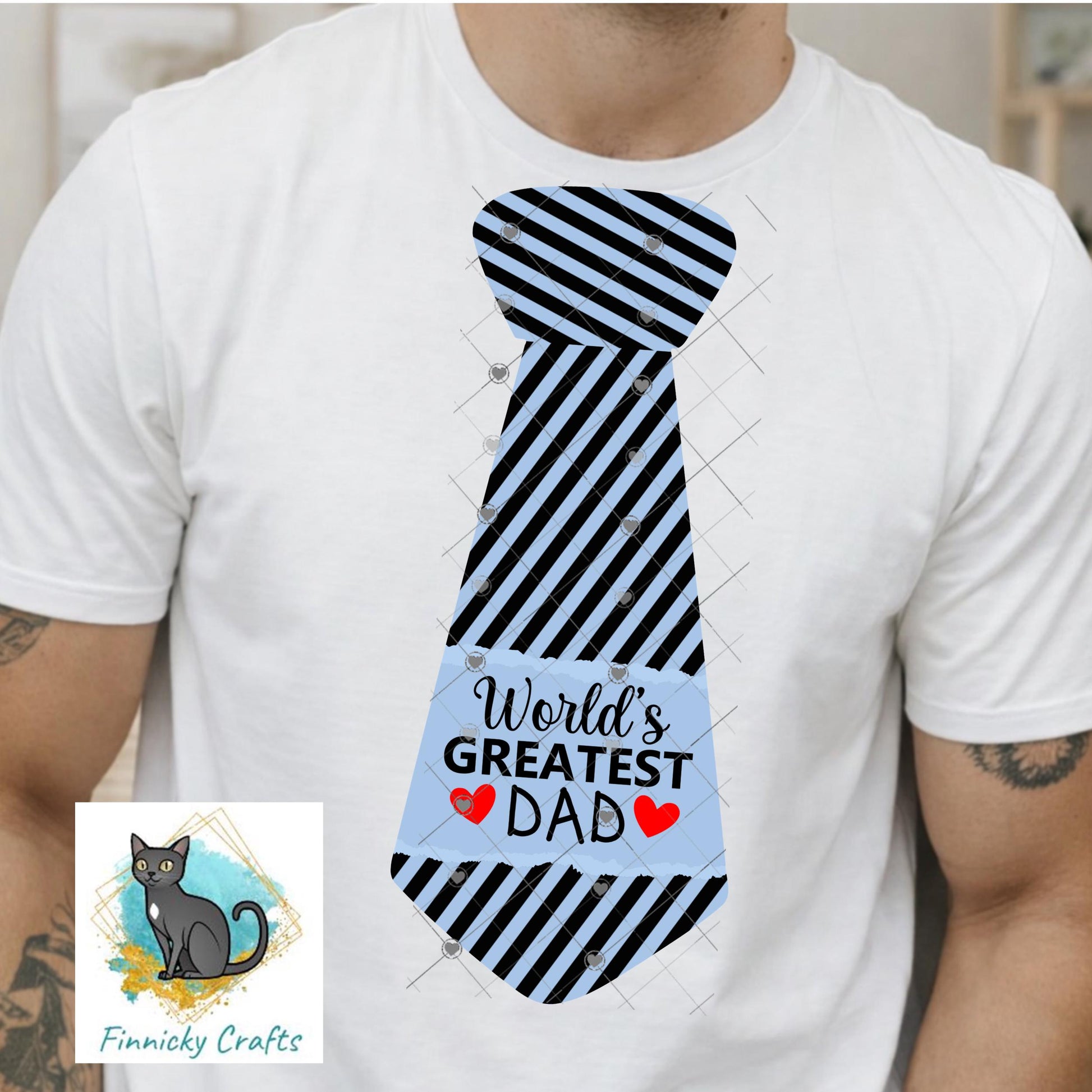 Fathers Day Sublimation PNG, Tie Design for Dad Gift, Handwriting Template, Mens Sublimation Blank Design, Keychain or Shirt DTF