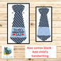Fathers Day Sublimation PNG, Tie Design for Dad Gift, Handwriting Template, Mens Sublimation Blank Design, Keychain or Shirt DTF