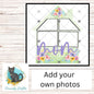Mom, Mother’s Day, House, Personalizable, Add Photos, Sublimation, Design png