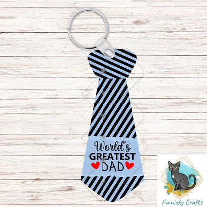 Fathers Day Sublimation PNG, Tie Design for Dad Gift, Handwriting Template, Mens Sublimation Blank Design, Keychain or Shirt DTF