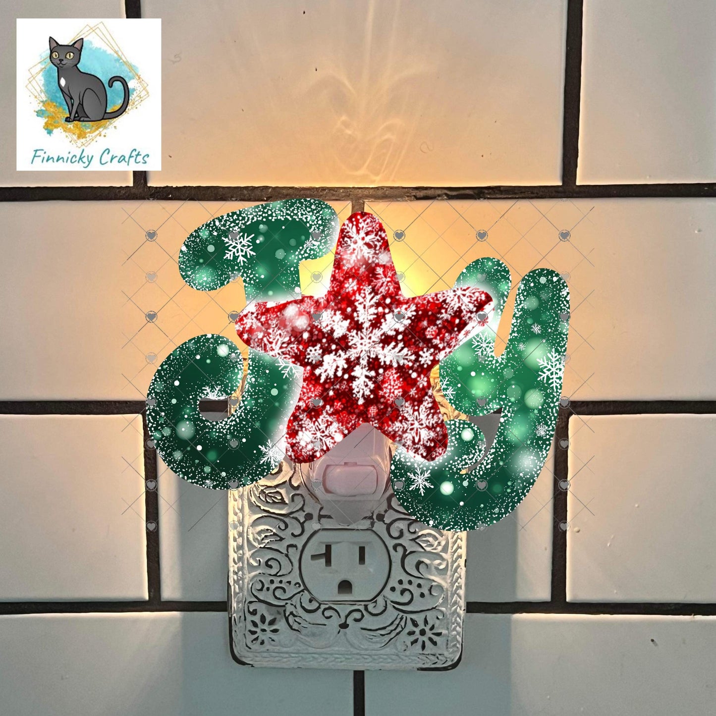Joy Design,Earrings, Night Light, Ornament, DTF, Sign, Decor (Digital Download)