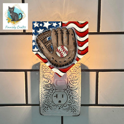 Baseball Home Plate/Base, Patriotic, Earrings, Sign, Night Light, DTF, Shirt(Digital Download)