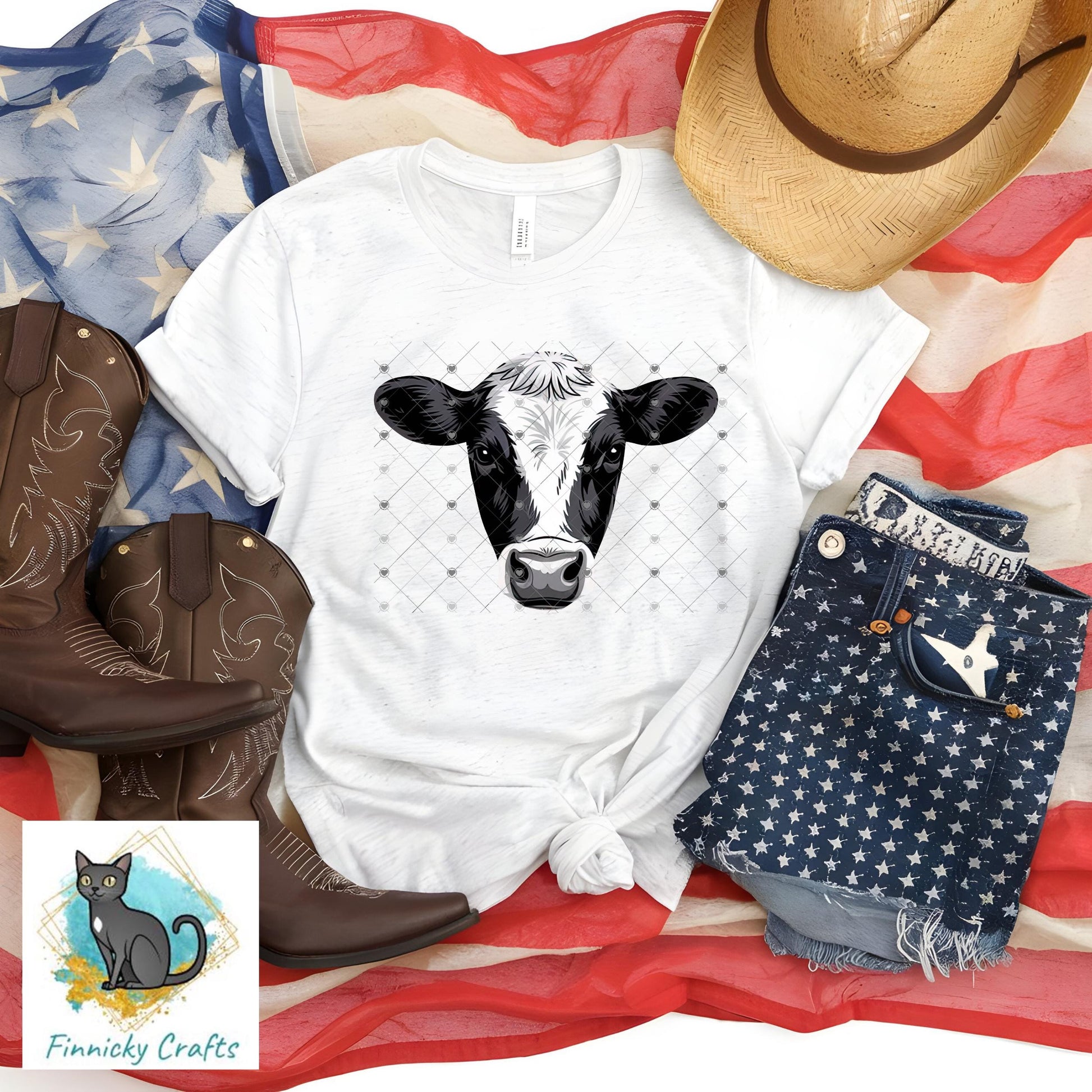 Cow Head Shapes png - Earrings, Night Light, DTF, Shirts, Ornaments - PNG