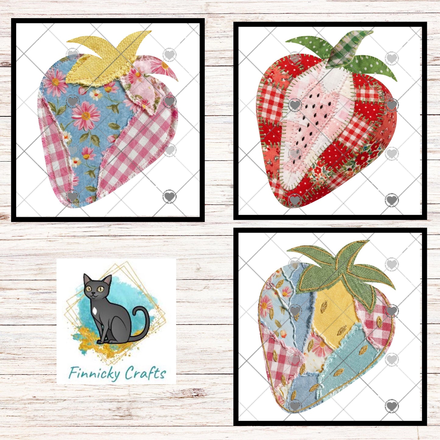 Strawberry Shape, Fabric design, Earrings, Night Light, DTF, Shirts